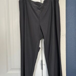 EILEEN FISHER WASHABLE STRETCH CREPE PANT.
